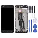 LCD Screen and Digitizer Full Assembly with Frame for Asus Zenfone 3 Zoom ZE553KL(Black)