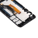 LCD Screen and Digitizer Full Assembly with Frame & Top + Lower Bottom Glass Lens Cover for HTC Desire 530 (Grey)