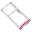 SIM Card Tray + SIM / Micro SD Card Tray for Xiaomi Redmi K30 4G(Purple)