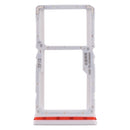 SIM Card Tray + SIM / Micro SD Card Tray for Xiaomi Redmi K30 4G(White)