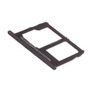 SIM Card Tray + Micro SD Card Tray for Motorola Moto G5S Plus XT1805 (Black)