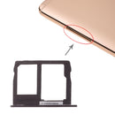 SIM Card Tray + Micro SD Card Tray for Motorola Moto G5S Plus XT1805 (Black)