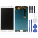 iPartsBuyLCD Screen + Touch Screen, for Meizu MX5 LCD Screen and Digitizer Full Assembly Digitizer Assembly(White)