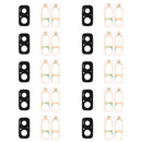10 PCS Back Camera Lens Cover with Sticker for Galaxy J7 DUO / J720F