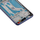 For Huawei Honor 8 Lite / P8 lite 2017 Front Housing LCD Frame Bezel Plate(Blue)
