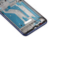 For Huawei Honor 8 Lite / P8 lite 2017 Front Housing LCD Frame Bezel Plate(Blue)