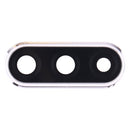 24MP Back Camera Bezel with Lens Cover for Huawei Nova 4e(Silver)