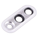 24MP Back Camera Bezel with Lens Cover for Huawei Nova 4e(Silver)