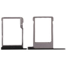 SIM Card Tray + Micro SD Card Tray for Blackberry Priv (Black)