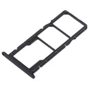 SIM Card Tray + Micro SD Card Tray for Huawei Y5 Prime (2018) / Honor Play 7 (Black)