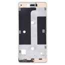 Front Housing LCD Frame Bezel Plate for BQ Aquaris U Lite(Gold)