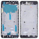 Front Housing LCD Frame Bezel Plate with Side Keys for BQ Aquaris X / X Pro(Black)