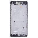 Front Housing LCD Frame Bezel Plate with Side Keys for BQ Aquaris X / X Pro(Black)
