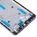 Front Housing LCD Frame Bezel Plate with Side Keys for BQ Aquaris X / X Pro(Black)
