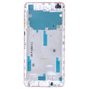 Front Housing LCD Frame Bezel Plate with Side Keys for BQ Aquaris X / X Pro(Rose Gold)