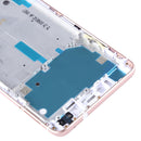 Front Housing LCD Frame Bezel Plate with Side Keys for BQ Aquaris X / X Pro(Rose Gold)