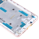 Front Housing LCD Frame Bezel Plate with Side Keys for BQ Aquaris X / X Pro(Rose Gold)