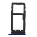 SIM Card Tray + Micro SD Card Tray for HTC U11 Life(Blue)