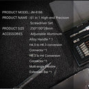 JAKEMY JM-8166 61 in 1 Screwdriver kits Repair Hand Tools Kit