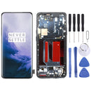 AMOLED Material LCD Screen and Digitizer Full Assembly with Frame for OnePlus 7 Pro(Black)