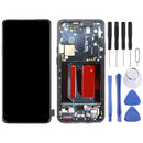 AMOLED Material LCD Screen and Digitizer Full Assembly with Frame for OnePlus 7 Pro(Black)