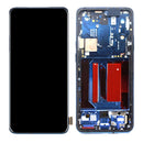 AMOLED Material LCD Screen and Digitizer Full Assembly with Frame for OnePlus 7 Pro(Blue)