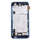 Original LCD Screen and Digitizer Full Assembly with Frame for HTC Desire 620 (White + Blue)