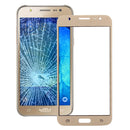 Front Screen Outer Glass Lens for Galaxy J5 / J500(Gold)