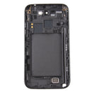Middle Frame Bezel + Battery Back Cover for Galaxy Note II / N7100(Black)