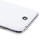 Middle Frame Bezel + Battery Back Cover for Galaxy Note II / N7100(White)
