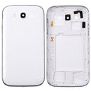 Middle Frame Bezel + Battery Back Cover for Galaxy Grand Duos / i9082(White)