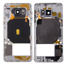 Middle Frame Bezel for Galaxy S6 Edge+ / G928(Silver)