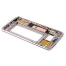 Front Housing LCD Frame Bezel Plate for Galaxy S7 Edge / G935(Gold)