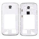 Middle Frame Bezel / Back Plate Housing Camera Lens Panel for Galaxy Grand Neo Plus / i9060i (Single Card Version)(White)