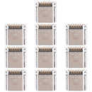 10 PCS Charging Port Connector for Galaxy Tab 4 7.0 3G / T231