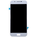 Oled Material LCD Screen and Digitizer Full Assembly for Galaxy A8(White)