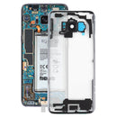 Transparent Battery Back Cover with Camera Lens Cover for Samsung Galaxy S8 / G950 G950F G950FD G950U G950A G950P G950T G950V G950R4 G950W G9500(Transparent)