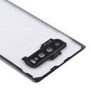 Transparent Battery Back Cover with Camera Lens Cover for Samsung Galaxy S10+ SM-G9750 G975F(Transparent)