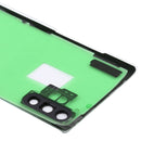 Transparent Battery Back Cover with Camera Lens Cover for Samsung Galaxy Note 10+ N975 N9750(Transparent)