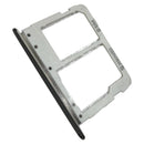 SIM Card Tray + Micro SD Card Tray for Galaxy Tab S3 9.7 / T825 (3G Version)(Black)