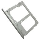 SIM Card Tray + Micro SD Card Tray for Galaxy Tab S3 9.7 / T825 (3G Version)(Silver)