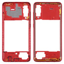 Middle Frame Bezel Plate for Samsung Galaxy A70s (Red)