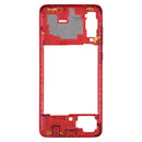 Middle Frame Bezel Plate for Samsung Galaxy A70s (Red)