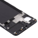 Front Housing LCD Frame Bezel Plate for Samsung Galaxy A70s (Black)