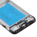 Front Housing LCD Frame Bezel Plate for Samsung Galaxy A01 (Black)
