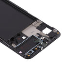 Front Housing LCD Frame Bezel Plate for Samsung Galaxy A30s (Black)