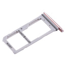 2 SIM Card Tray / Micro SD Card Tray for Galaxy S7 Edge(Pink)