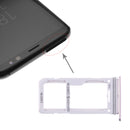 2 SIM Card Tray / Micro SD Card Tray for Galaxy S8 / S8+(Pink)