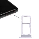 2 SIM Card Tray / Micro SD Card Tray for Galaxy Note 8(Grey)