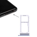 2 SIM Card Tray / Micro SD Card Tray for Galaxy Note 8(Blue)